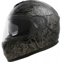 美国GLX双风镜摩托车头盔全盔-DOT认证-GX15-SS